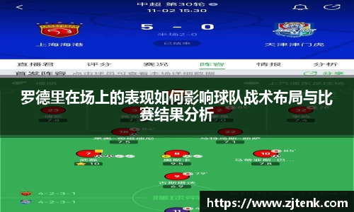 罗德里在场上的表现如何影响球队战术布局与比赛结果分析